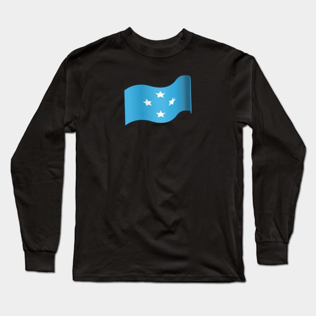Micronesia Long Sleeve T-Shirt by traditionation